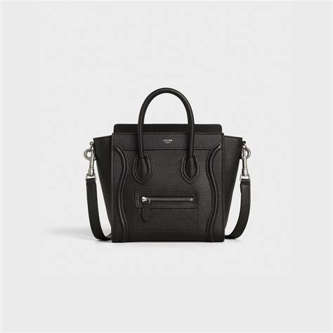 celine nano bag inside|celine nano luggage shoulder bag.